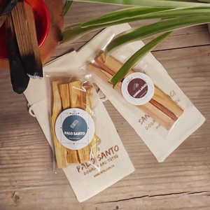 Palo Santo ve Sandal Doğal Ağaç Tütsü Seti