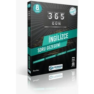 Gezegen Yayıncılık 8.Sınıf LGS  Ingilizce 365 Gün Soru Gezegeni
