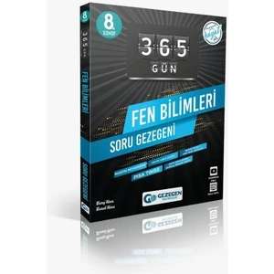 Gezegen Yayıncılık 8.Sınıf LGS  Fen Bilimleri 365 Gün Soru Gezegeni