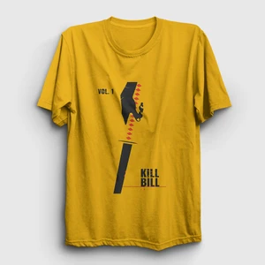 Unisex Sarı Sword Film Kill Bill T-Shirt