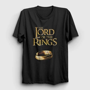 Unisex Siyah Cover Yüzüklerin Efendisi The Lord Of The Rings T-Shirt