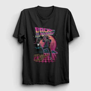 Unisex Siyah Watch Film Geleceğe Dönüş Back To The Future T-Shirt