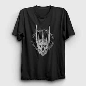 Unisex Siyah Sauron Yüzüklerin Efendisi The Lord Of The Rings T-Shirt