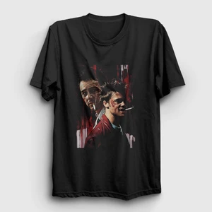 Unisex Siyah Tyler Film Dövüş Kulübü Fight Club T-Shirt
