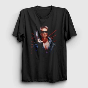 Unisex Siyah Arnold Schwarzenegger Film The Terminator T-Shirt