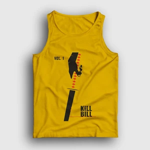 Unisex Sarı Sword Film Kill Bill Atlet