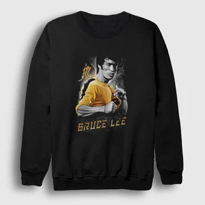 Unisex Siyah Tracksuit Bruce Lee Sweatshirt