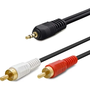 Aux Kablo 2rca 3.5mm Jack 1.5mt Hadron HN-4022