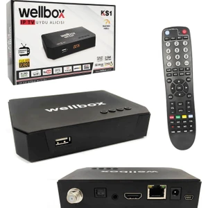 Hd Uydu Alıcısı Linux I.p.t.v Wifi Dahili Wellbox K-S1