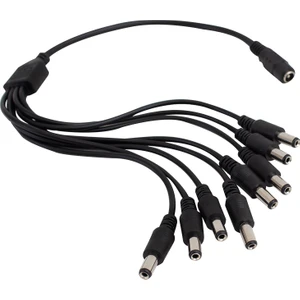 PM-6068 Power Dişi To 8 Erkek Power Kablo Çoklayıcı
