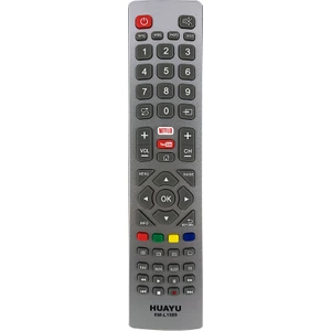Kl RM-L1589 Sharp Aquos Netflıx-Youtube Tuşlu Lcd-Led Unıversal Kumanda