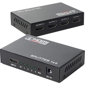 PM-12080 1.4V 4 Port HDMI Splıtter Dağıtıcı