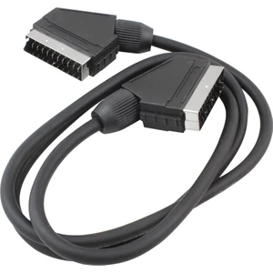 Scart Scart Kablo 3 Metre 7 mm Siyah Poşetli Powermaster