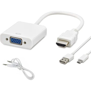 HDMI To VGA Ps4 Çevirici Hadron HN-4523