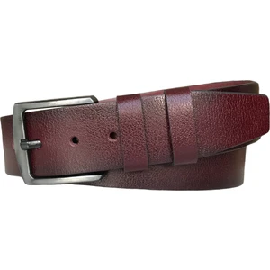 Goderi Deri 4.5 cm Bordo Kot, Spor Kemer