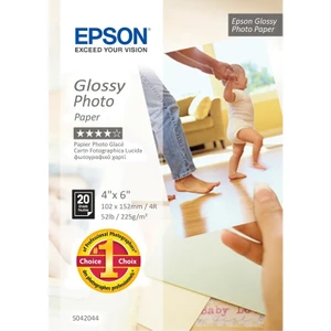 Epson Parlak Fotoğraf Kağıdı 225GR/M² 20 Yaprak 10 x 15 cm S042044