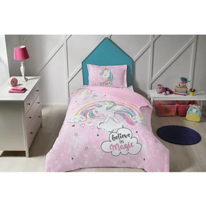 Tek Kişilik Kapitoneli Nevresim Takımı Unicorn Dört Mevsim Set