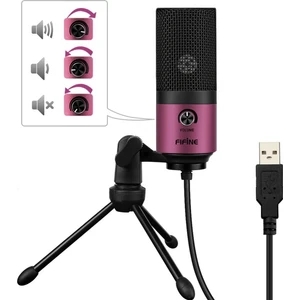 K669 USB Podcast Kondenser Mikrofon