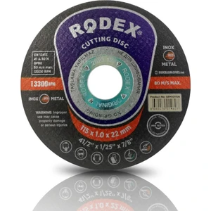 Inox Metal Kesici Taş Disk 115X1X22.23 mm Adet Seçin 1 Adet
