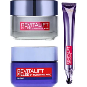L'Oréal Paris Loreal Paris Loreal Revitalift Filler Göz Kremiş Içerikli Bakım Seti 3