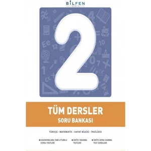Bilfen Yayınları 2 Sınıf Tüm Dersler Soru Bankası