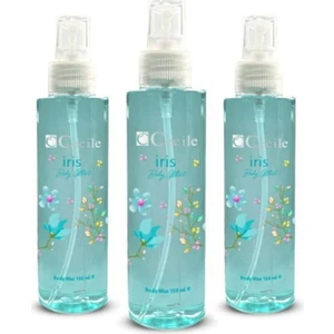Body Mist İris 150 ml X3 Ferahlatıcı Unisex Parfüm Seti