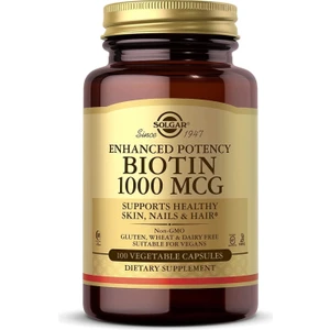 - Biotin 1000 Mcg, 100 Bitkisel Kapsül