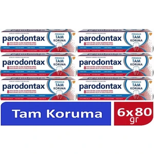 Diş Macunu Ferahlık Tam Koruma 6 x 80 gr/50 ml