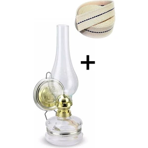 Kuzgun Online Shop Şeffaf Büyük Nostaljik Gaz Lambası & 1 M Gaz Lambası Fitili