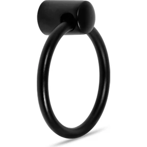 Nobel Sarkaç Dolap Çekmece Kulpu Kulbu Metal Halka Kulp Mat Siyah