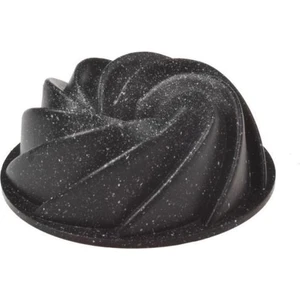 Taşev Glory - Mini Kek Kalıbı Beyaz Desenli Döküm Granit