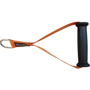 Fitness Direnç Lastiği Elciği Ağırlık Çekiş Aparatı Elcik -  25 cm Tek Turuncu