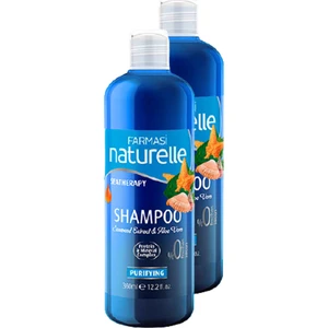 Farması Naturelle Sea Therapy Yosun & Aloe Vera Arındırıcı Şampuan 360 ml 2'li Set