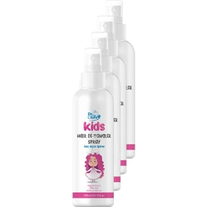 Dr.c.tuna Kids Saç Açıcı Sprey 200 ml 4'lü Set