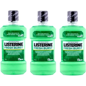 Fresh Burst Yeşil Ağız Bakım Suyu 500 ml X3