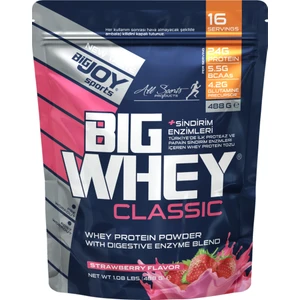 Sports Doypack Bıgwhey Whey Protein Çilek 488G 16 Servis