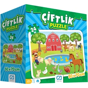 Ca Games CA.5133 Ca Games, Çiftlik Eğitici Puzzle