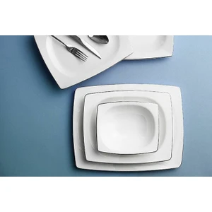 Riva Platin 24 Parça 6 Kişilik Yemek Takımı