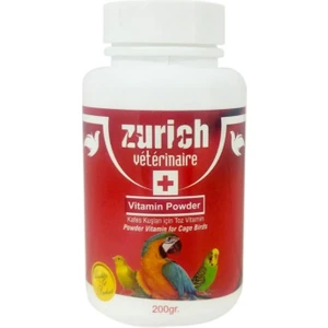 Zurich Kuş Toz Multivitamin 200 Gram
