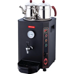 Silver Elit Çay Makinesi Siyah 13 Lt