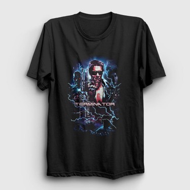 Presmono Unisex Siyah Time Travel Film The Terminator