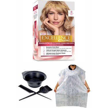 Loreal Paris Excellence Sac Boyasi 8 Koyu Sari Sac Boyama Fiyati Loreal Paris Excellence Sac Boyasi 8 Koyu Sari Sac Boyama Fiyati