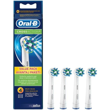 Oral-B Diş Fırçası Yedek Başlığı Cross Action 4