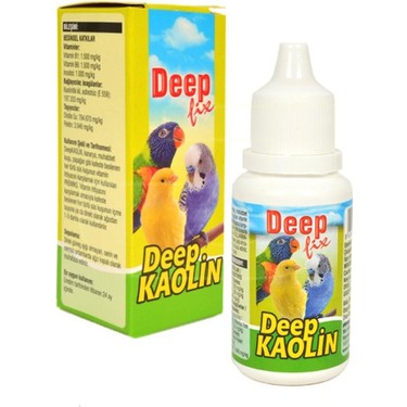Deep Fix Deepfix Kaolin Ishal Icin Kus Vitamini 15 Ml Fiyati