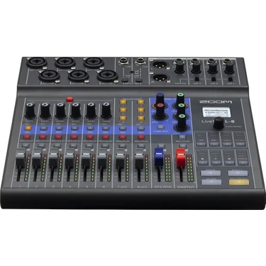 Zoom LiveTrak L-8 8-Kanal Dijital Mikser Recorder Fiyatı