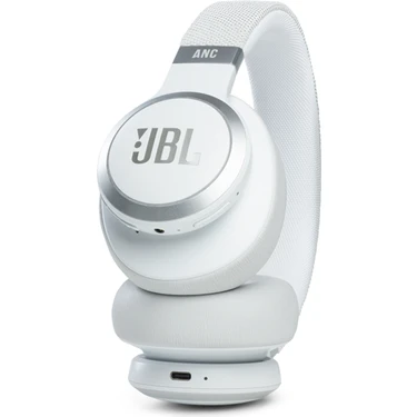 JBL Live 660 BTNC Beyaz Kulaküstü Kablosuz Kulaklık Aktif Gürültü Önleme Özelliği
