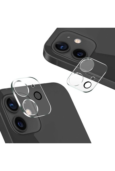 iPhone 11 (6.1) 3D Kamera Lens Koruyucu Cam