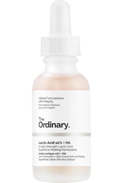 The Ordinary Lactic Acid 10% + Ha 30ML