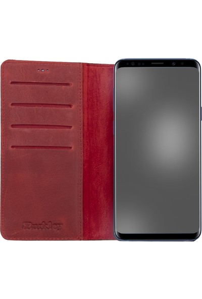 Izev Samsung Galaxy S10 Plus Telefon Kılıfı Kırmızı