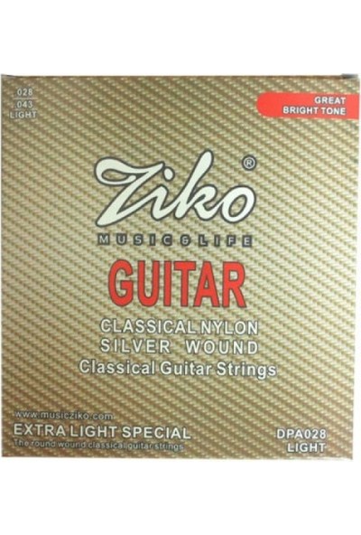 Tiko DPA028 Klasik Gitar Teli